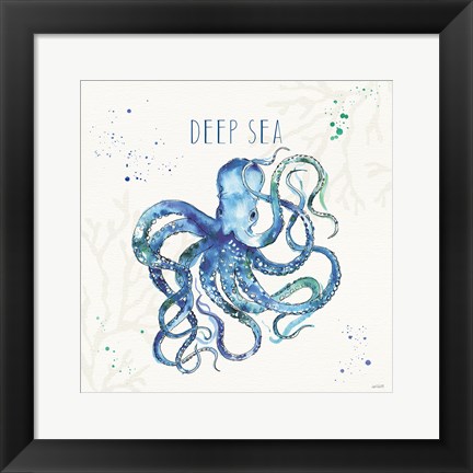 Framed Deep Sea II Print