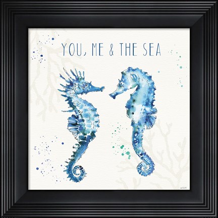 Framed Deep Sea III Print