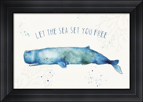 Framed Deep Sea I Print
