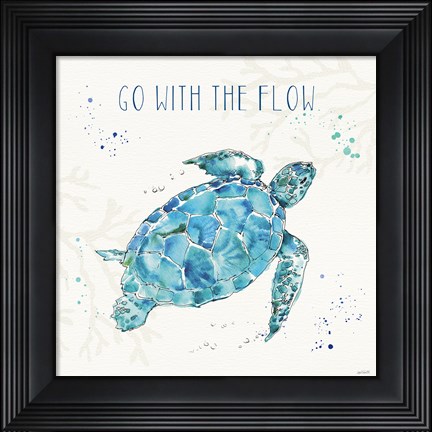 Framed Deep Sea IV Print