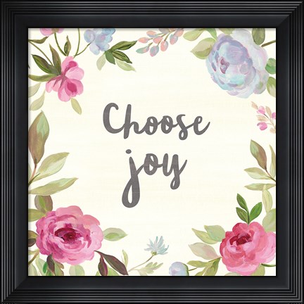 Framed Petals and Blossoms VIII Print