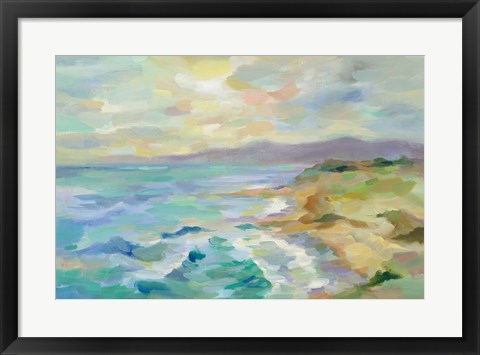Framed Dunes by the Sea Print