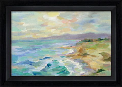 Framed Dunes by the Sea Print