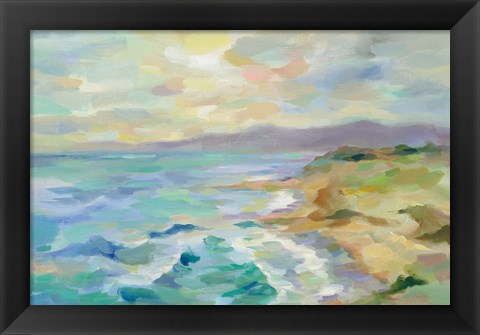 Framed Dunes by the Sea Print