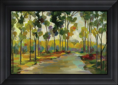 Framed Path in the Forest Print