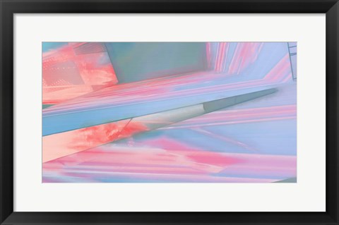 Framed Model Trains Print