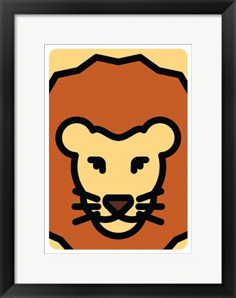 Framed Leone Print