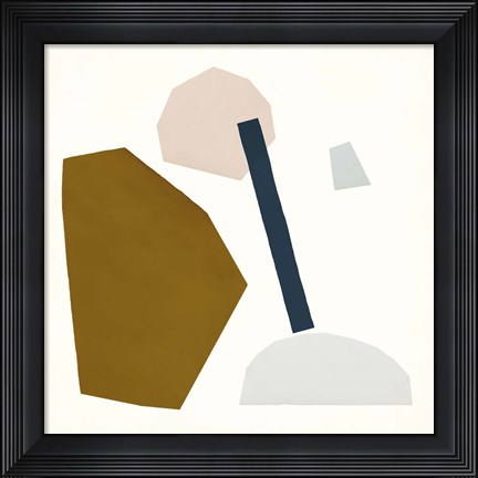 Framed Lapidary I Print