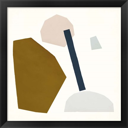 Framed Lapidary I Print