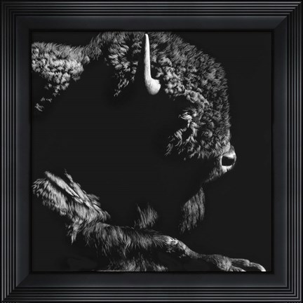 Framed Just Chillin&#39; Print