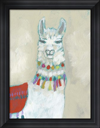 Framed Llama Fun I Print