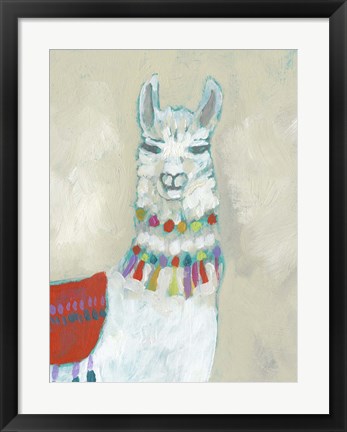 Framed Llama Fun I Print