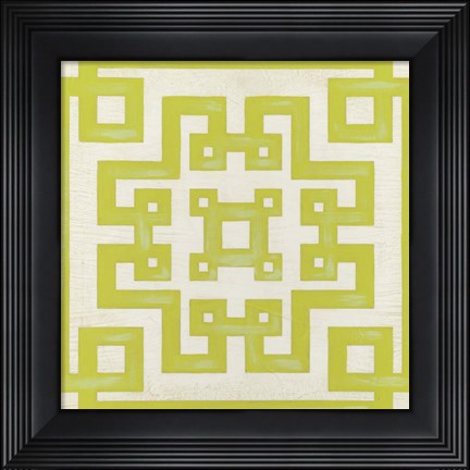 Framed Maze Motif VI Print