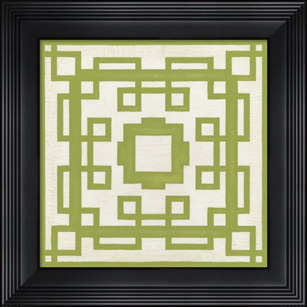 Framed Maze Motif VII Print