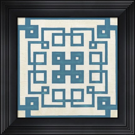 Framed Maze Motif VIII Print