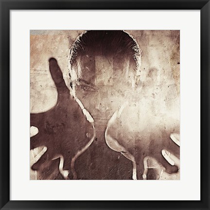 Framed Blaze Print