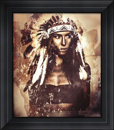 Framed Kiwidinok Print