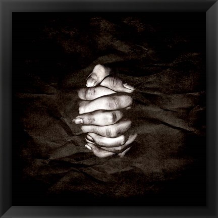 Framed Pray Print
