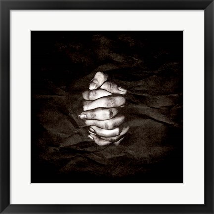 Framed Pray Print