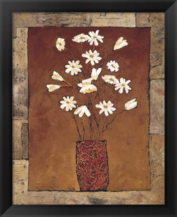 Framed Blooms in Border IV Print