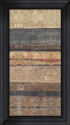 Framed Earthy Reflections I Print