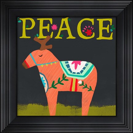 Framed Nordic Joy II Print