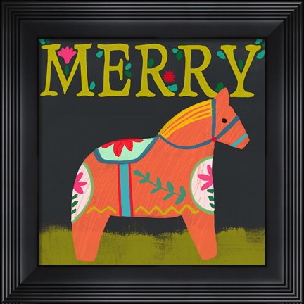 Framed Nordic Joy III Print
