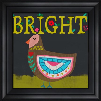 Framed Nordic Joy IV Print
