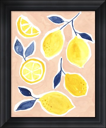 Framed Lemon Love II Print