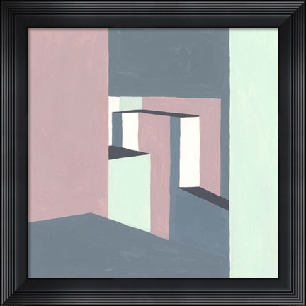 Framed Shadow of the Walls II Print