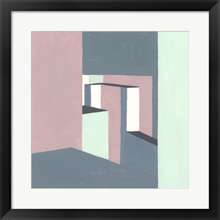 Framed Shadow of the Walls II Print