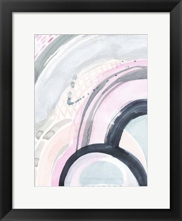 Framed Tidal Wash I Print