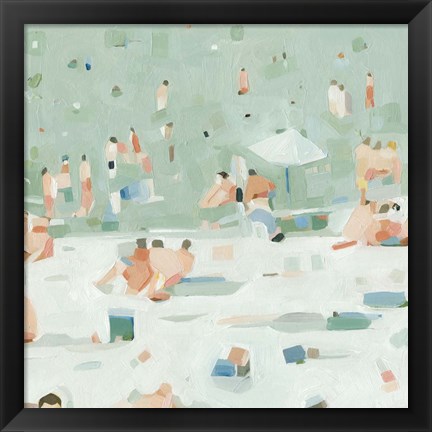 Framed Summer Confetti I Print