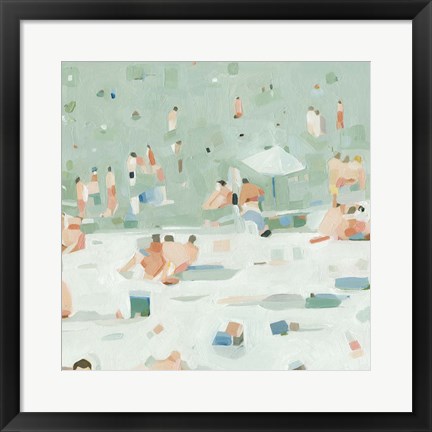 Framed Summer Confetti I Print