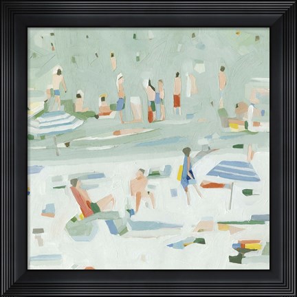 Framed Summer Confetti II Print