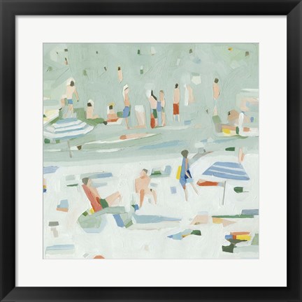 Framed Summer Confetti II Print