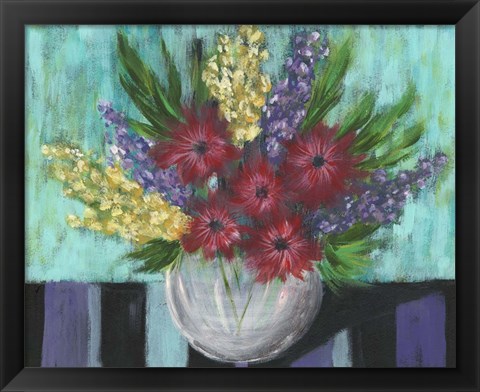 Framed Early Summer Blooms II Print