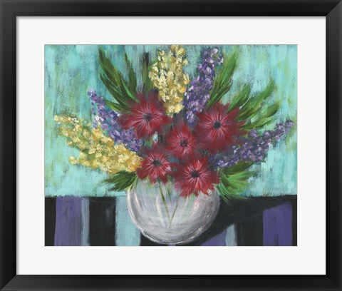 Framed Early Summer Blooms II Print