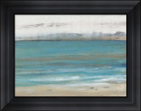 Framed Seashore I Print