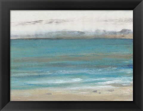 Framed Seashore I Print