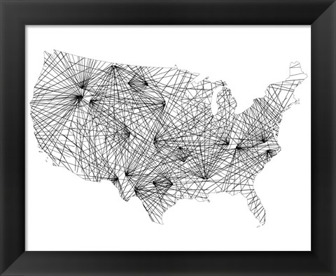 Framed United Matrix Print