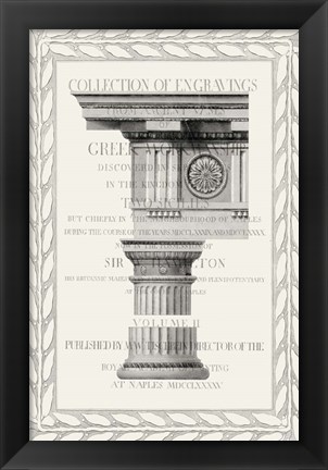 Framed Column Overlay I Print