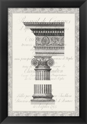 Framed Column Overlay II Print