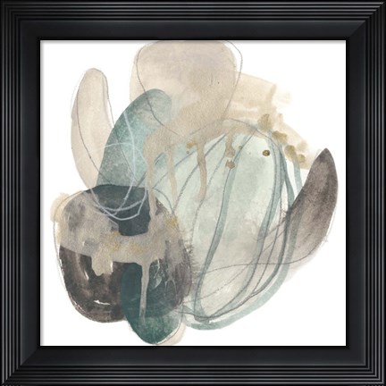 Framed Cactus Gesture II Print
