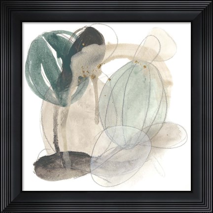 Framed Cactus Gesture III Print