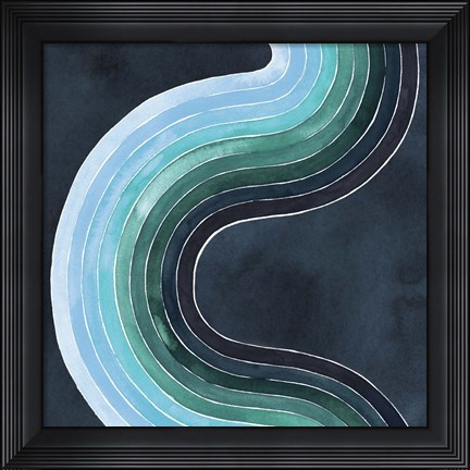 Framed Mid Century Current I Print