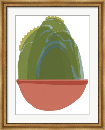 Framed Mod Cactus III Print