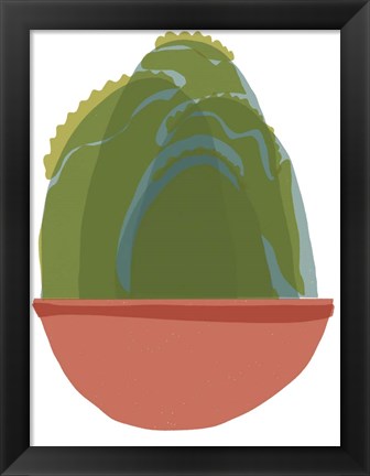 Framed Mod Cactus III Print