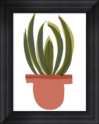 Framed Mod Cactus IV Print