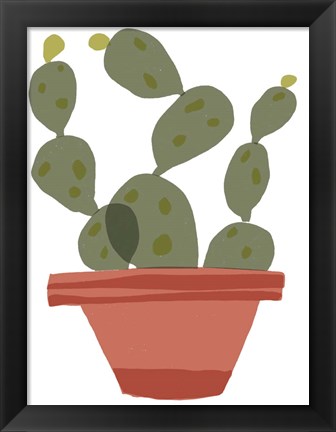 Framed Mod Cactus VII Print